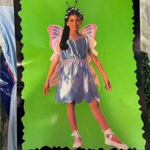 NWT Blue Butterfly Toddler Halloween Costume Size Small (4-6 years)